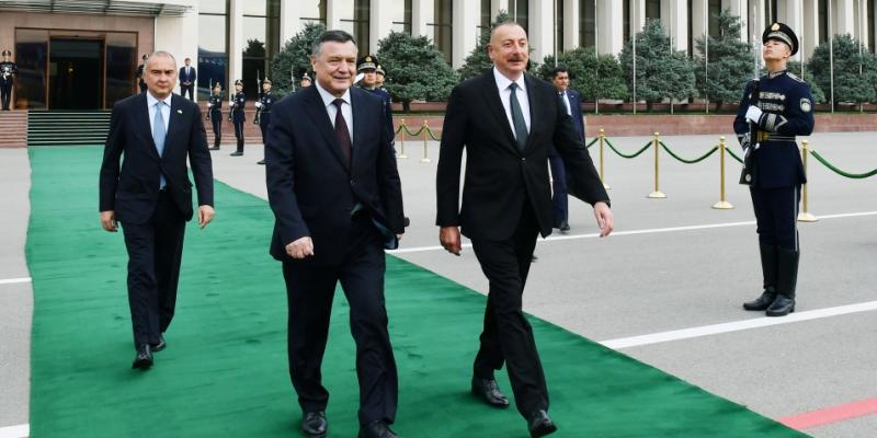 Президент Азербайджана Ильхам Алиев отправился в город Ургенч