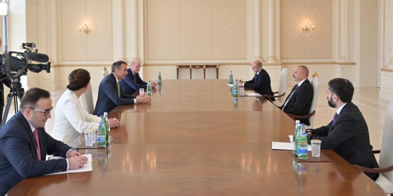 President Ilham Aliyev received bp Chief Executive Officer 