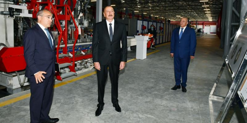 Президент Ильхам Алиев принял участие в ряде мероприятий в Сумгайыте