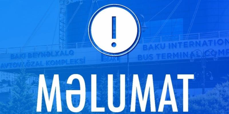 Запускается автобусный рейс из Баку в Нахчыван