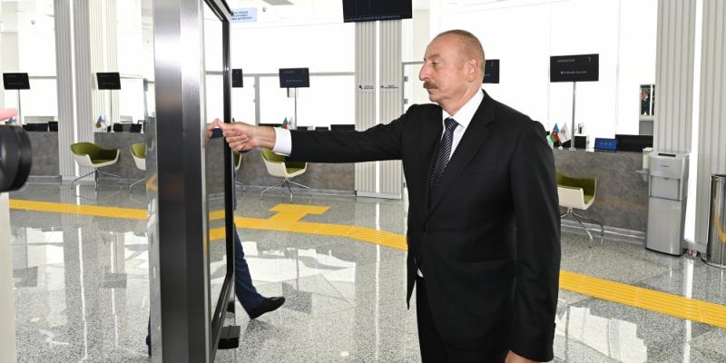 President Ilham Aliyev attended inauguration of Sumgayit regional “ASAN xidmət” Center No.2