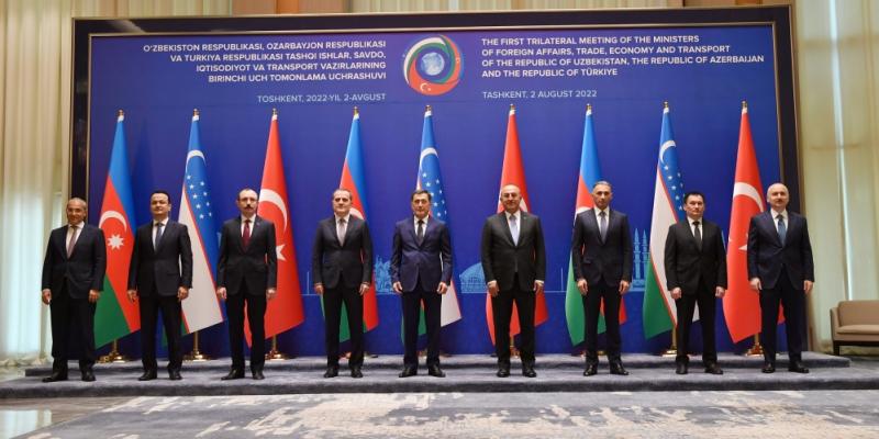 Tashkent hosts first trilateral meeting of ministers of foreign affairs, trade/economy and transport of Azerbaijan, Türkiye and Uzbekistan