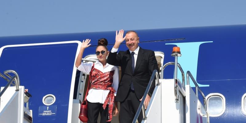 President Ilham Aliyev completed his working visit to Turkiye