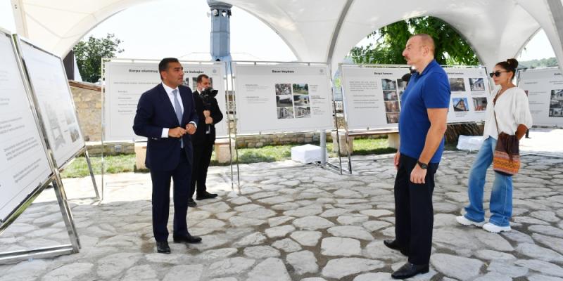 Ознакомление с проводимыми и запланированными строительно-восстановительными работами на территории Государственного историко-архитектурного заповедника «Басгал»