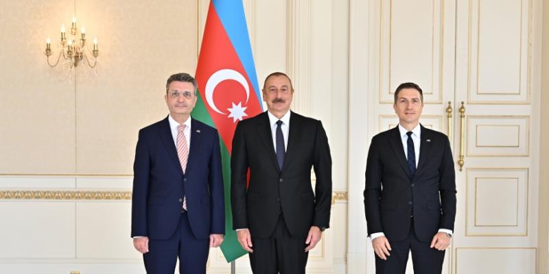 President Ilham Aliyev accepted credentials of incoming ambassador of Germany