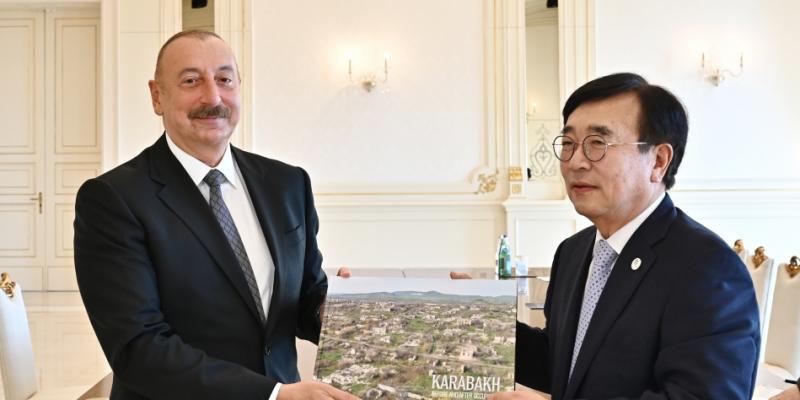 President Ilham Aliyev received Special Representative of President of Republic of Korea