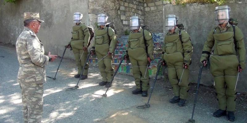 В городе Лачине, селах Забух и Сус осуществляются меры по инженерному обеспечению