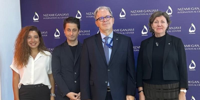 Посол Латвии в Азербайджане посетил Международный центр Низами Гянджеви