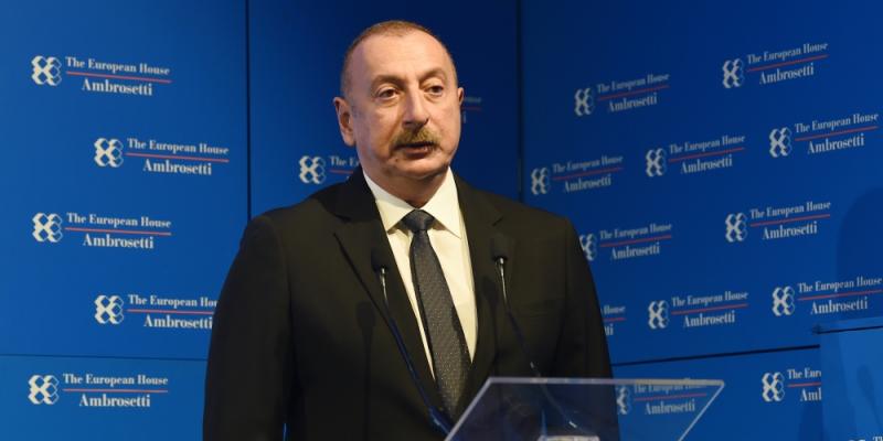 Azerbaijani President: Political dialogue between Azerbaijan and Italy is very active