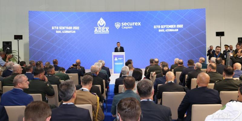 Baku hosts opening ceremony of “ADEX” and “Securex Caspian” exhibitions
