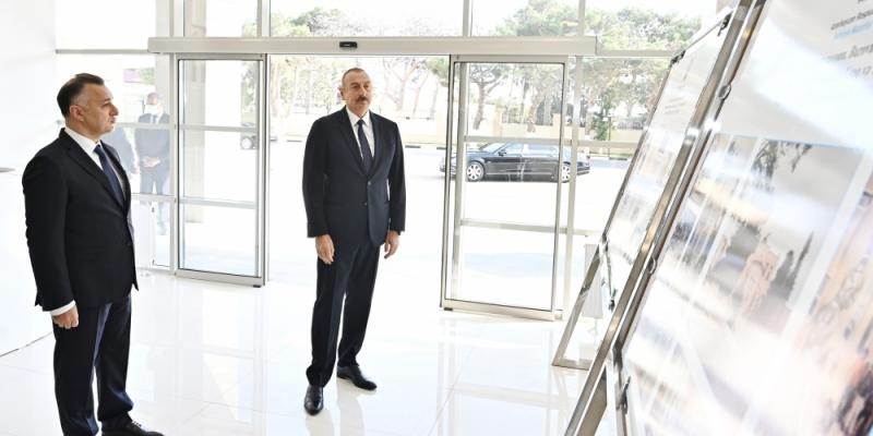 Президент Ильхам Алиев принял участие в открытии Республиканского санатория туберкулезных заболеваний для детей и подростков в Баку