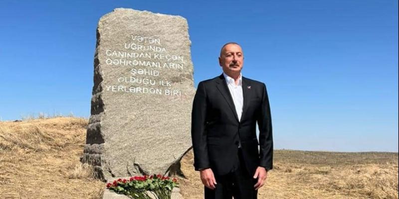 Президент Ильхам Алиев и первая леди Мехрибан Алиева совершили поездку в Физулинский район