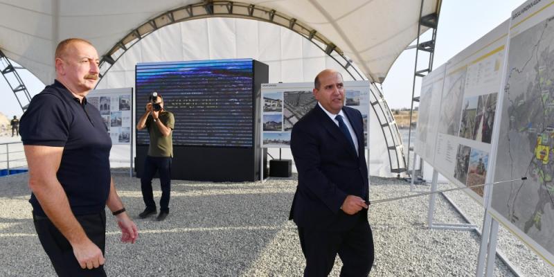 Заложен фундамент агдамского села Сарыджалы