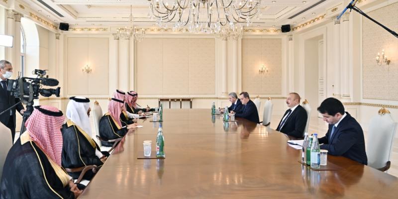 President Ilham Aliyev received Foreign Minister of Kingdom of Saudi Arabia