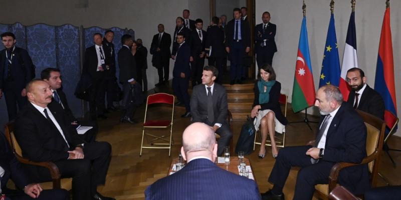 В Праге вновь состоялась встреча Президента Ильхама Алиева с Президентом Франции, президентом Совета Европейского Союза и премьер-министром Армении 