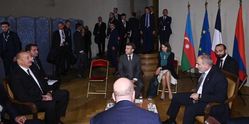 Azerbaijani, French, European Council and Armenian leaders held another meeting in Prague