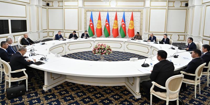 В Бишкеке состоялось первое заседание Межгосударственного совета между Азербайджаном и Кыргызстаном в узком составе