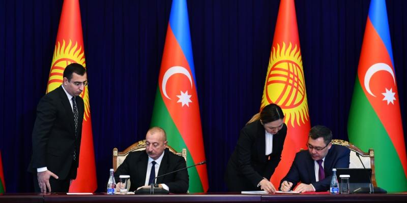 Azerbaijan, Kyrgyzstan signed documents