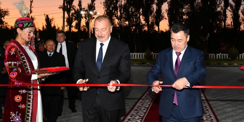 Kyrgyzstan-Azerbaijan Friendship Park inaugurated in Bishkek