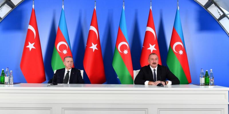 Azerbaijani, Turkish presidents made joint press statements in Jabrayil city