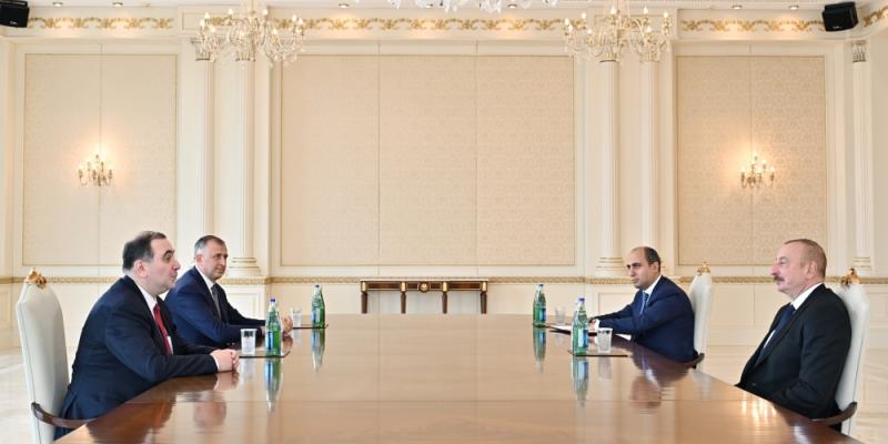 President Ilham Aliyev received Minister of Education and Science of Georgia