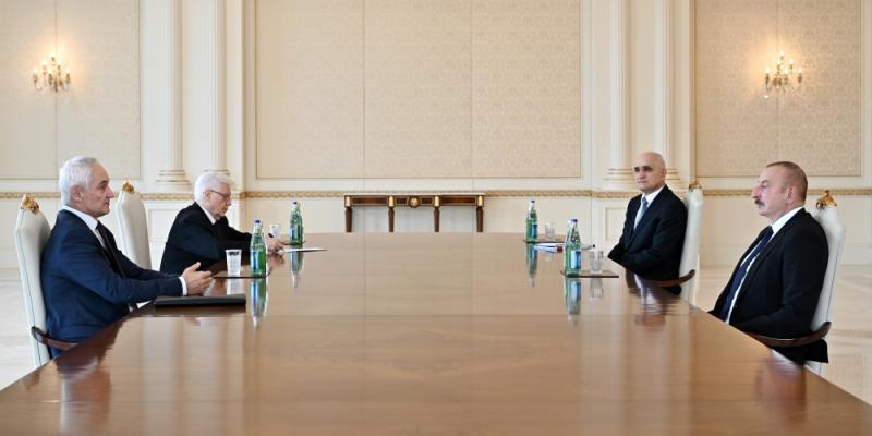 President Ilham Aliyev received First Deputy Prime Minister of Russia
