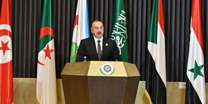 31st Arab League Summit was held in Algiers President of Azerbaijan Ilham Aliyev attended the opening ceremony of the Summit