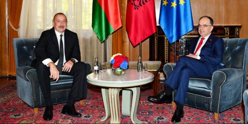 President of Azerbaijan Ilham Aliyev, President of Albania Bajram Begaj held one-on-one meeting