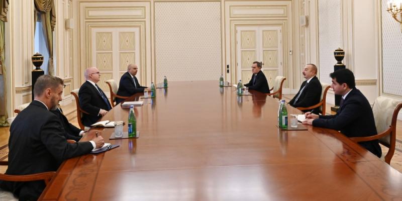 President Ilham Aliyev received U.S. State Department's Senior Advisor for Caucasus Negotiations