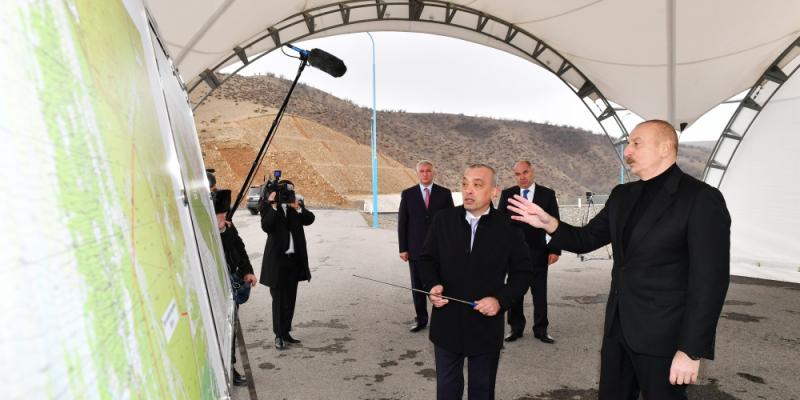 Введены в строй установки, обеспечивающие оросительной водой земельный участок Агропарка «Шеки-Огуз»