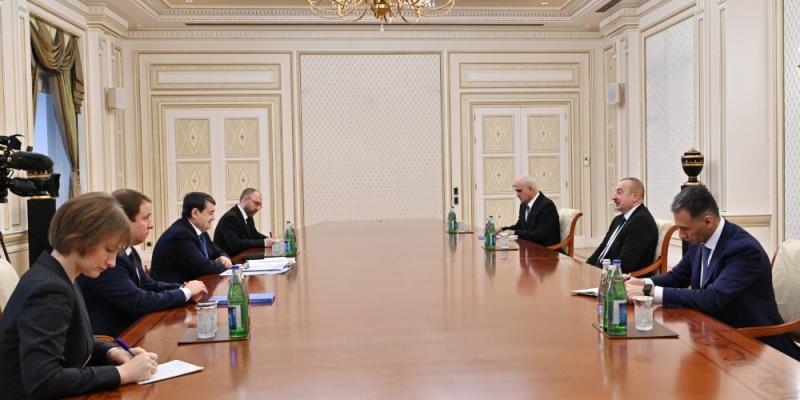 President Ilham Aliyev received aide to President of Russia