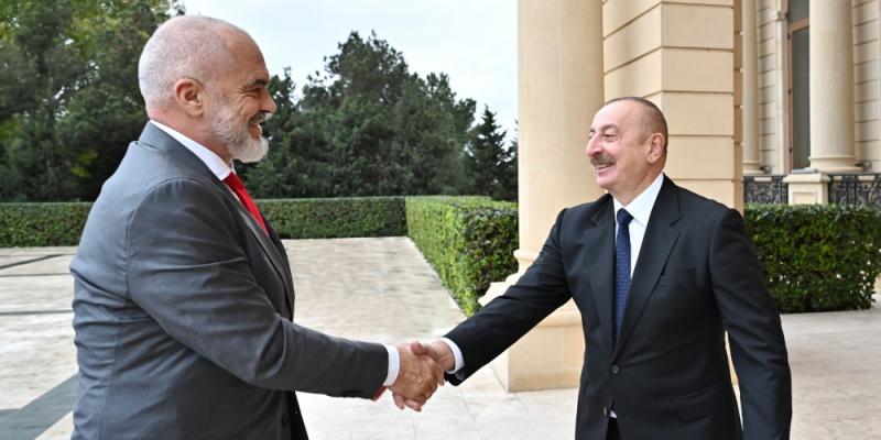 President Ilham Aliyev held one-on-one meeting with Prime Minister of Albania Edi Rama