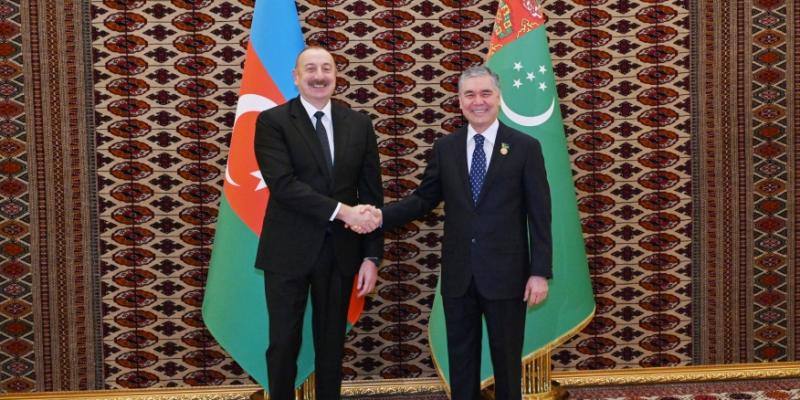 Состоялась встреча Президента Азербайджана Ильхама Алиева с председателем Халк Маслахаты парламента Туркменистана