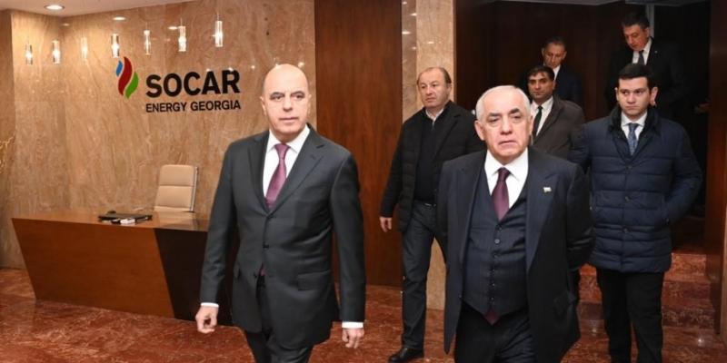 Премьер-министр Али Асадов ознакомился с административным зданием представительства ГНКАР в Грузии