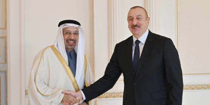 Президент Ильхам Алиев принял делегацию во главе с министром инвестиций Королевства Саудовская Аравия