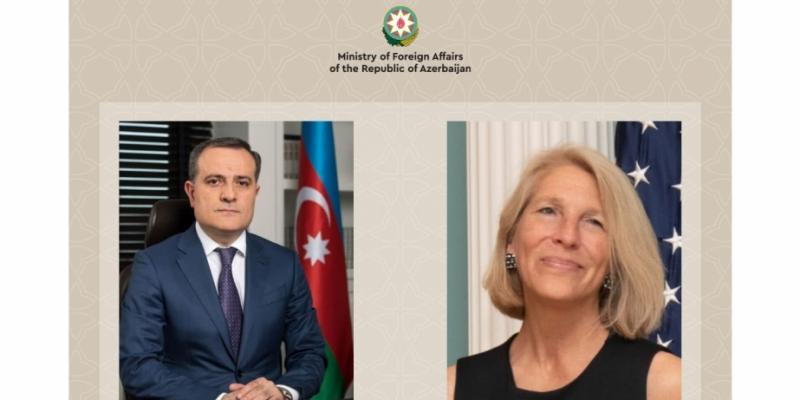 Azerbaijani FM, US Assistant Secretary of State discuss situation on Lachin-Khankandi road