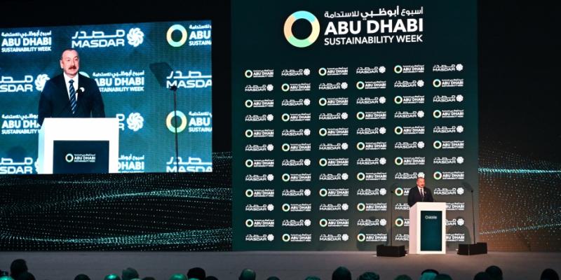 Президент Ильхам Алиев: В азербайджанском секторе Каспия имеется 157 ГВт ветроэнергетического потенциала