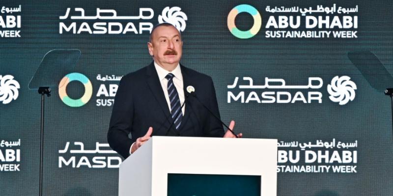 President: Today, Azerbaijan not only satisfies its all needs with energy, but also is exporting crude oil, oil products, natural gas, petrochemicals and electricity