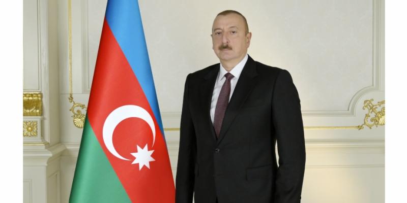 Президент Ильхам Алиев поделился публикацией в связи с нападением на посольство Азербайджана в Иране