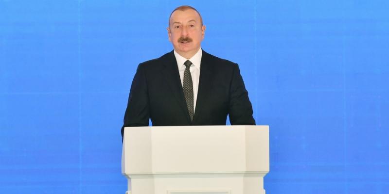 Президент: За короткое время были полностью реконструированы 8 блоков Мингячевирской электростанции