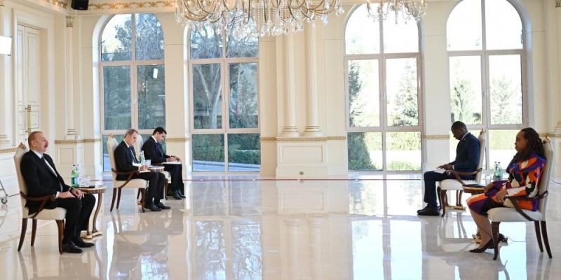 President Ilham Aliyev accepted credentials of incoming ambassador of Ghana