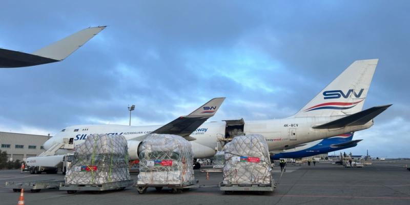 On Azerbaijani First Vice-President`s instructions, another plane with humanitarian aid departs for quake-hit Türkiye