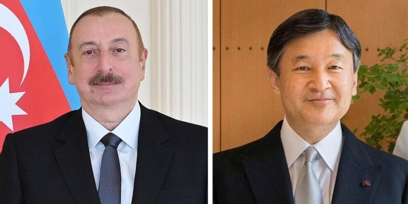 President Ilham Aliyev congratulates Emperor of Japan Naruhito