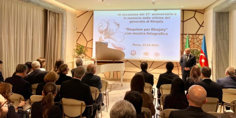 Rome remembers Khojaly genocide victims