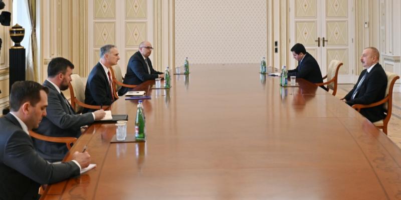 President Ilham Aliyev received U.S. Department of State Senior Advisor