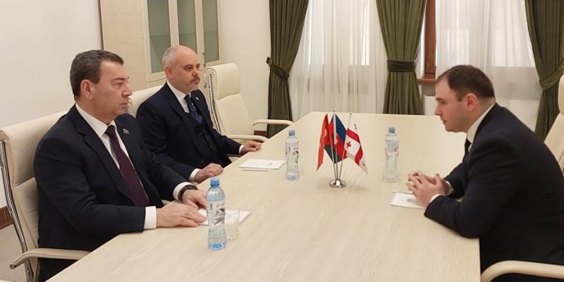 Azerbaijani, Georgian and Turkish MPs meet in Tbilisi
