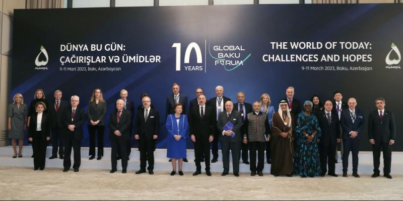 10th Global Baku Forum on “The World of Today: Challenges and Hopes” gets underway