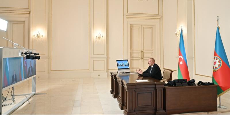 Azərbaycan Prezidenti İlham Əliyev Bolqarıstan Prezidenti Rumen Radev ilə videokonfrans formatında görüşüb