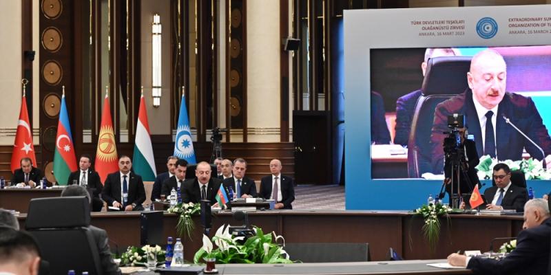 Extraordinary Summit of Heads of State of Organization of Turkic States gets underway in Ankara