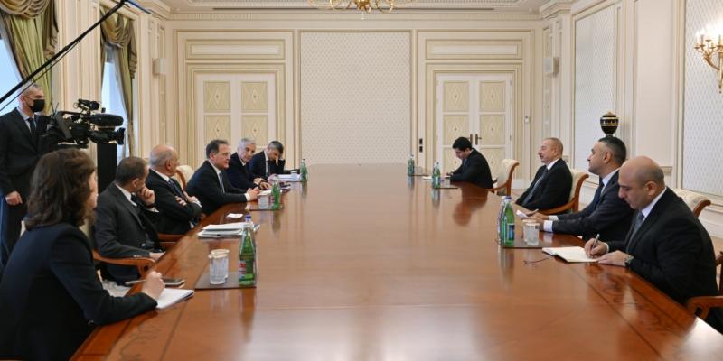 President Ilham Aliyev received Deputy Minister of Foreign Affairs and International Cooperation of Italy